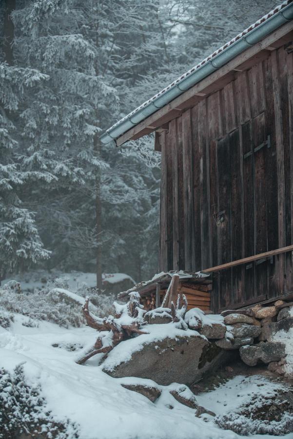Ferienhaus Ploeckenstein Schwarzenberg am Bohmerwald Exterior foto